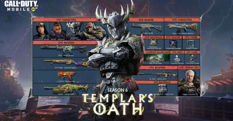 COD Mobile Season 6 Battle Pass Leaks: Characters & Weapon Blueprints