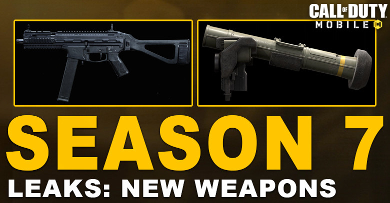 COD Mobile Season 7 Leaks: New Weapons - zilliongamer