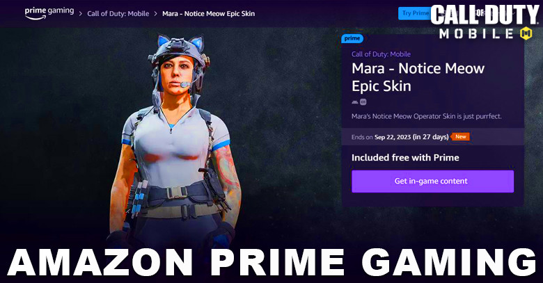 Amazon Prime Gaming COD Mobile: How To Get Free Character