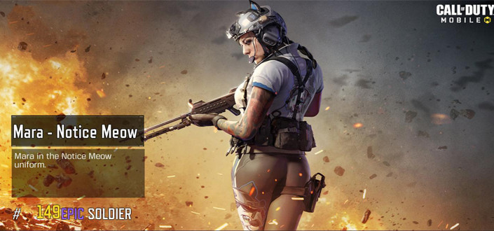 AminGh𝕏 on X: New #CoDMobile exclusive reward for  Prime Gaming  Subscribers Mara - Notice Meow Epic Operator Skin Available to Claim Now:    / X