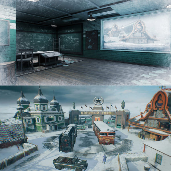 COD Mobile Season 13 Leaks New Map: Nuketown - Snow - zilliongamer