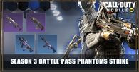 COD Mobile Season 3 Battle Pass - Phantom's Stike Skins Sneak Peeks - zilliongamer
