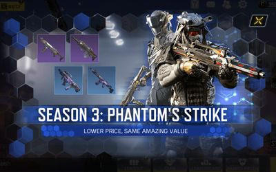 COD Mobile Season 3 Battle Pass Phantom's Strike - zilliongamer