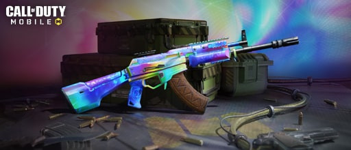 COD Mobile Season 4 New Gun Skin: KN-44 Color Spectrum Assault Rifle - zilliongamer