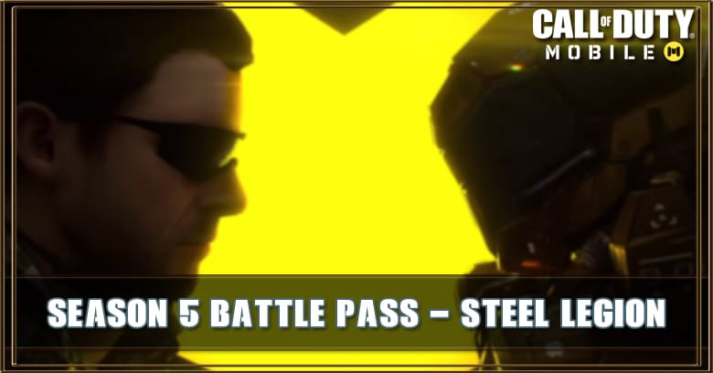 COD Mobile Season 5 Battle Pass: Steel Legion - New Characters and Gun Skins