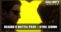 COD Mobile Season 5 Battle Pass Steel Legion - zilliongamer