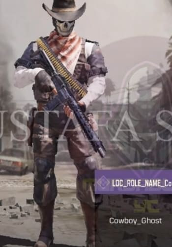 COD Mobile Season 6 Battle Pass Character: Ghost Cowboy - zilliongamer