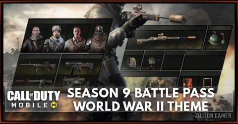 COD Mobile Season 9 Battle Pass "Conquest" Characters & Gun Skins