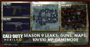 COD Mobile Season 9 Leaks: New Guns, Maps, & Gamemode