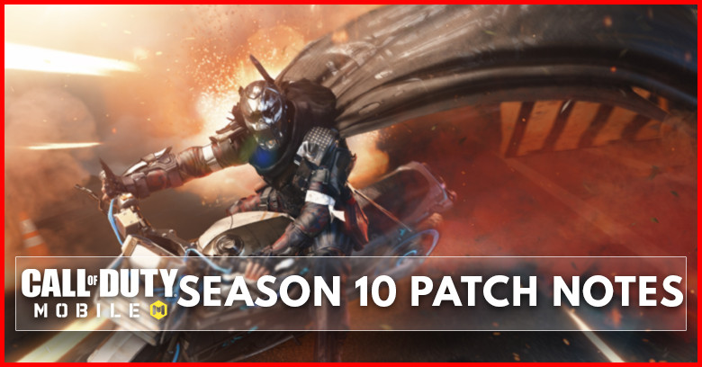 Call of Duty Mobile Season 10 Patch Notes 2021