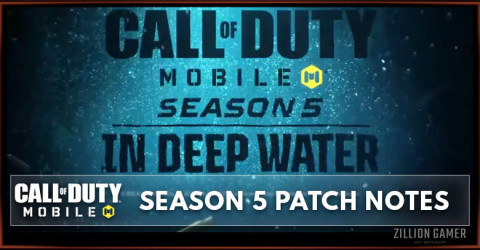 Call of Duty Mobile Season 5: In Deep Water Patch Notes