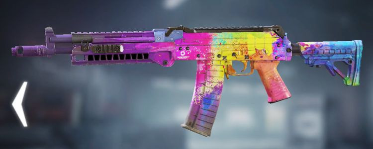 AK117 skins Color Burst in Call of Duty Mobile. - zilliongamer