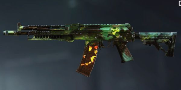 AK117 Skin: Headless Rider in Call of Duty Mobile.