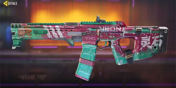 COD Mobile AK117 Neon Lotus skin - zilliongamer