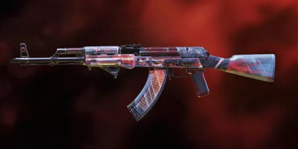 COD Mobile AK47 Skin: Blazed Prisma - zilliongamer