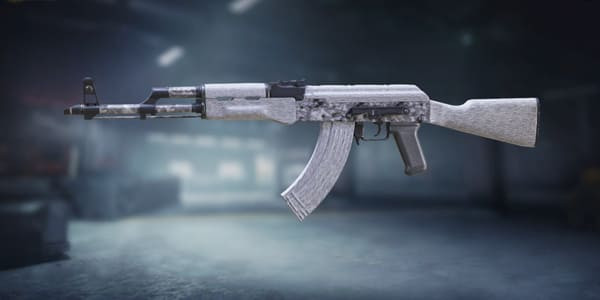 COD Mobile AK47 Skin: Brushed Steel - zilliongamer