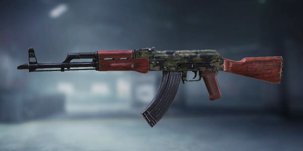 COD Mobile AK47 Skin: Forest Fabric - zilliongamer