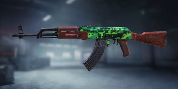COD Mobile AK47 Skin: Neon Green - zilliongamer