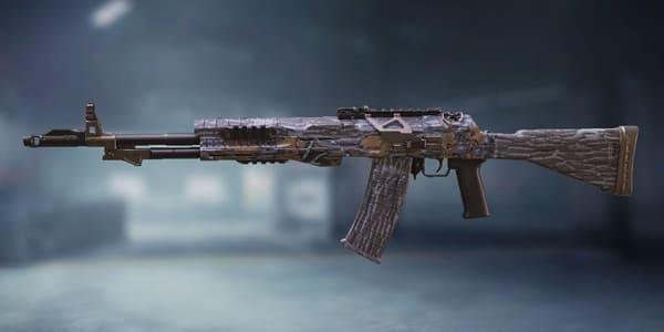 ASM10 Woodland skin in Call of Duty Mobile.