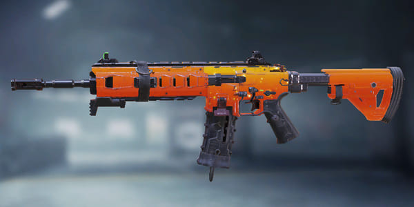 Nuclear Fallout ICR-1 Skin in Call of Duty Mobile.