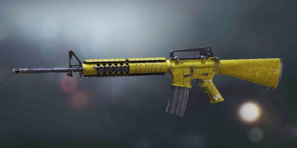 Call of Duty Mobile M16: Yellow Fabric - zilliongamer