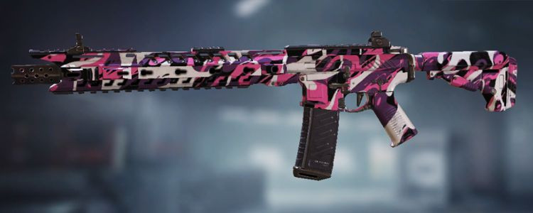 M4 skins Fashion Purple in Call of Duty Mobile. - zilliongamer