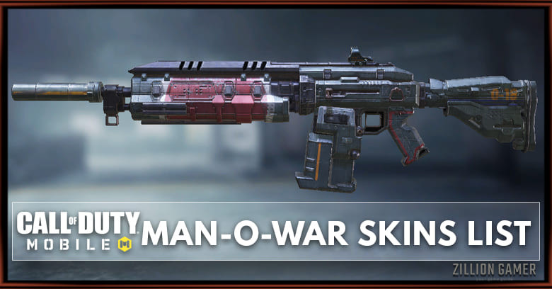 Man-O-War Skins List