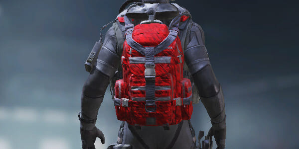 COD Mobile Backpack Brushed Red skin - zilliongamer