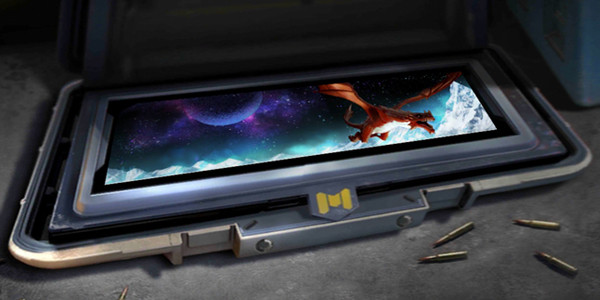 COD Mobile Calling Card Dragon in Space - zilliongamer
