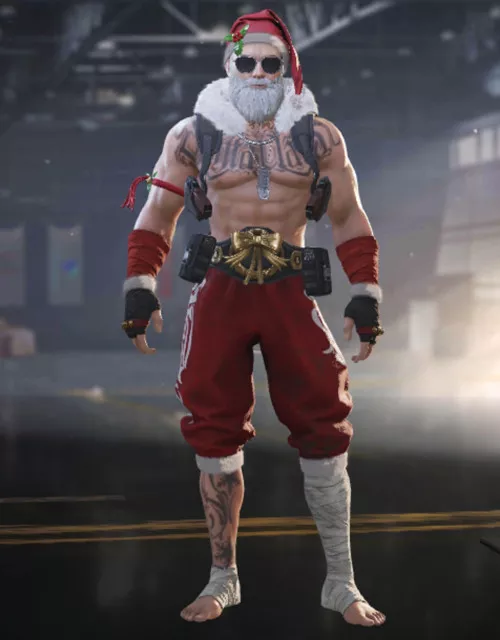 COD Mobile Character skin: Ajax - Muay Claus - zilliongamer