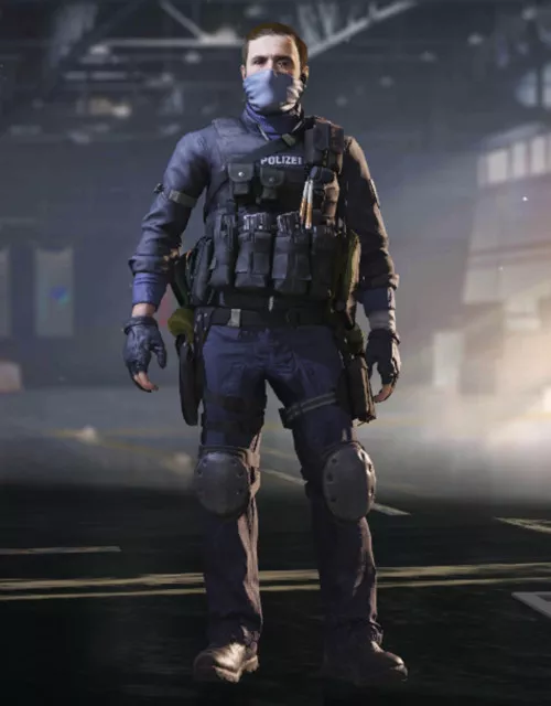 COD Mobile Character skin: Beck - Polizei - zilliongamer
