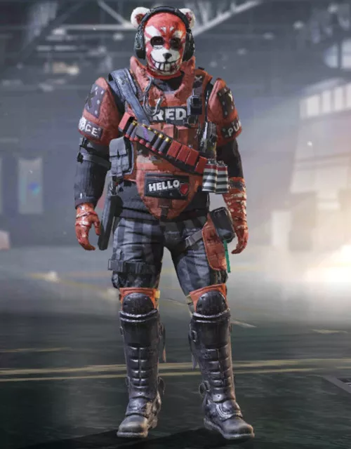 COD Mobile Character skin: Bulldozer - Red Panda - zillionagmer