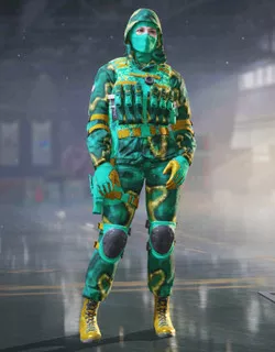 COD Mobile Character skin: Charly - Green Marble - zilliongamer