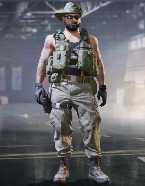 COD Mobile Character skin: D-Day - Bush Ranger zilliongamer