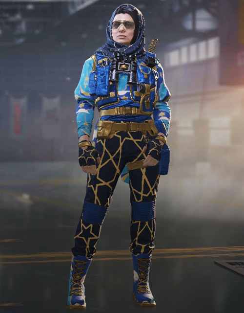 COD Mobile Character skin: Farah - Crescent - zilliongamer COD Mobile Character skin: Farah - Crescent - zilliongamer