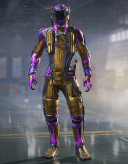 COD Mobile Character skin: Ftl - Violet Fire - zilliongamer