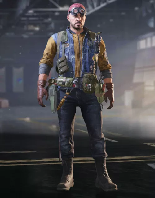 COD Mobile Character skin: Garcia - Mechanic - zilliongamer