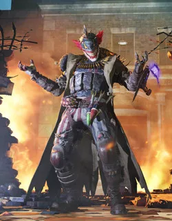 Скин мобильного персонажа COD: Gunzo - Devil Jester - zilliongamer
