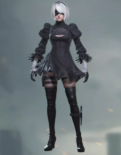 COD Mobile Character skin: Kestrel - YoRHa No.2 Type B - zilliongamer