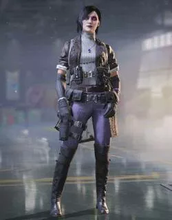 COD Mobile Character skin: Maxis - Noir - zilliongamer