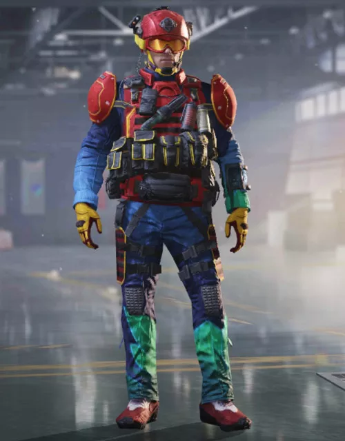 COD Mobile Character skin: Merc 2 - Color Guard zilliongamer