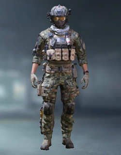 Скин мобильного персонажа COD: Mil-Sim — Special Warfare — zilliongamer