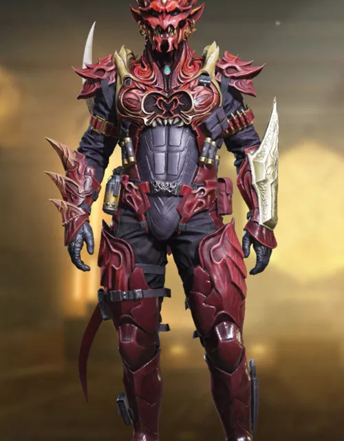 COD Mobile Character skin: Naga - Demon Armor - zillionagmer