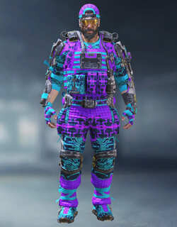 COD Mobile Character skin: Nomad - Cyberline - zilliongamer
