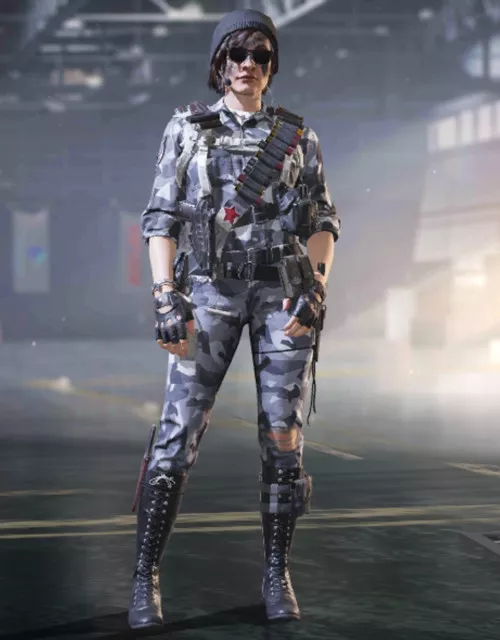 COD Mobile Character skin: Portnova - Blizzard - zillionagmer