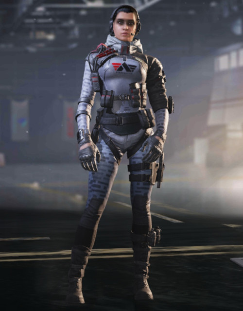 COD Mobile Character skin: Rosa - Cyber Specialist - zilliongamer