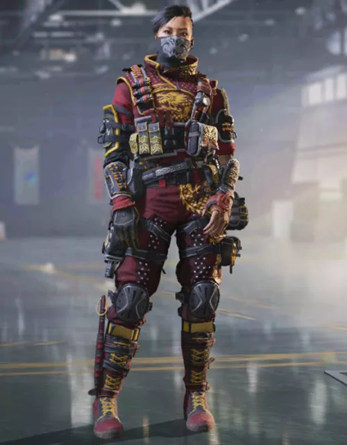 COD Mobile Character skin: Seraph - Red Orchid zilliongamer