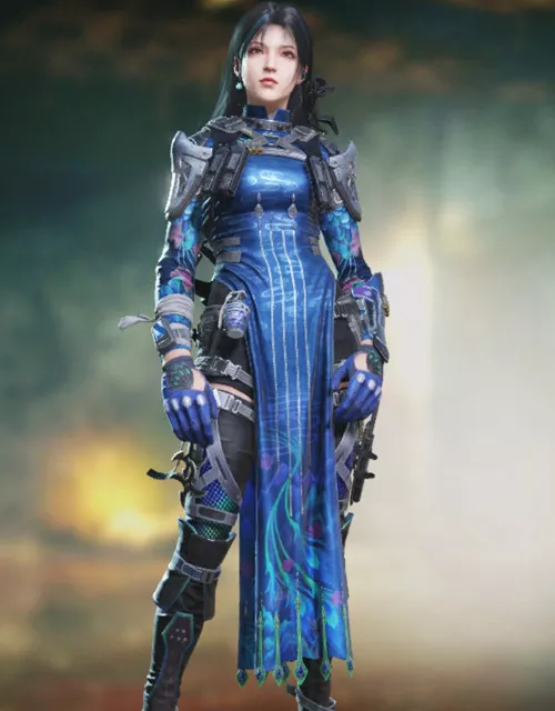 COD Mobile Character skin: Shadowfall - Jade Peacock - zilliongamer
