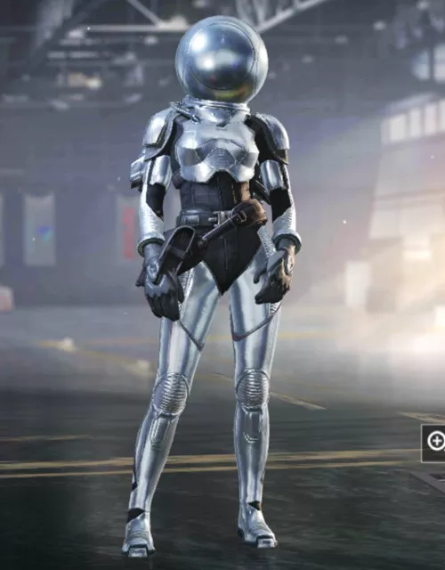 COD Mobile Character skin: Silver - Chrome Dome - zilliongamer