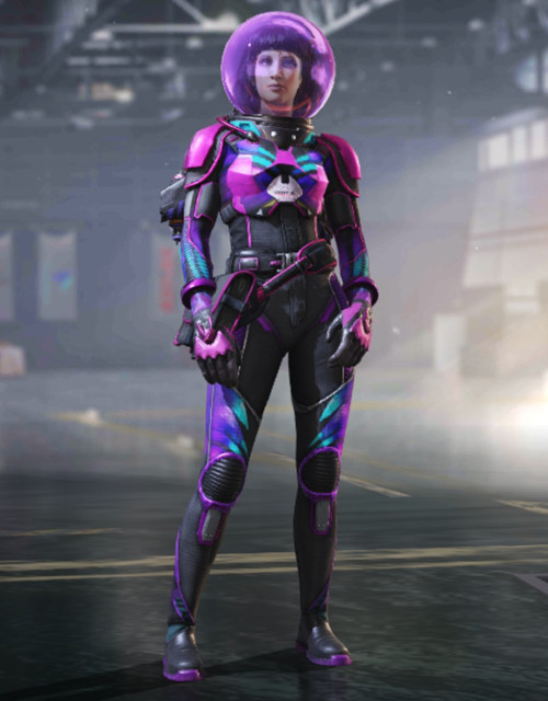 COD Mobile Character skin: Silver - Intergalactic Agent - zilliongamer